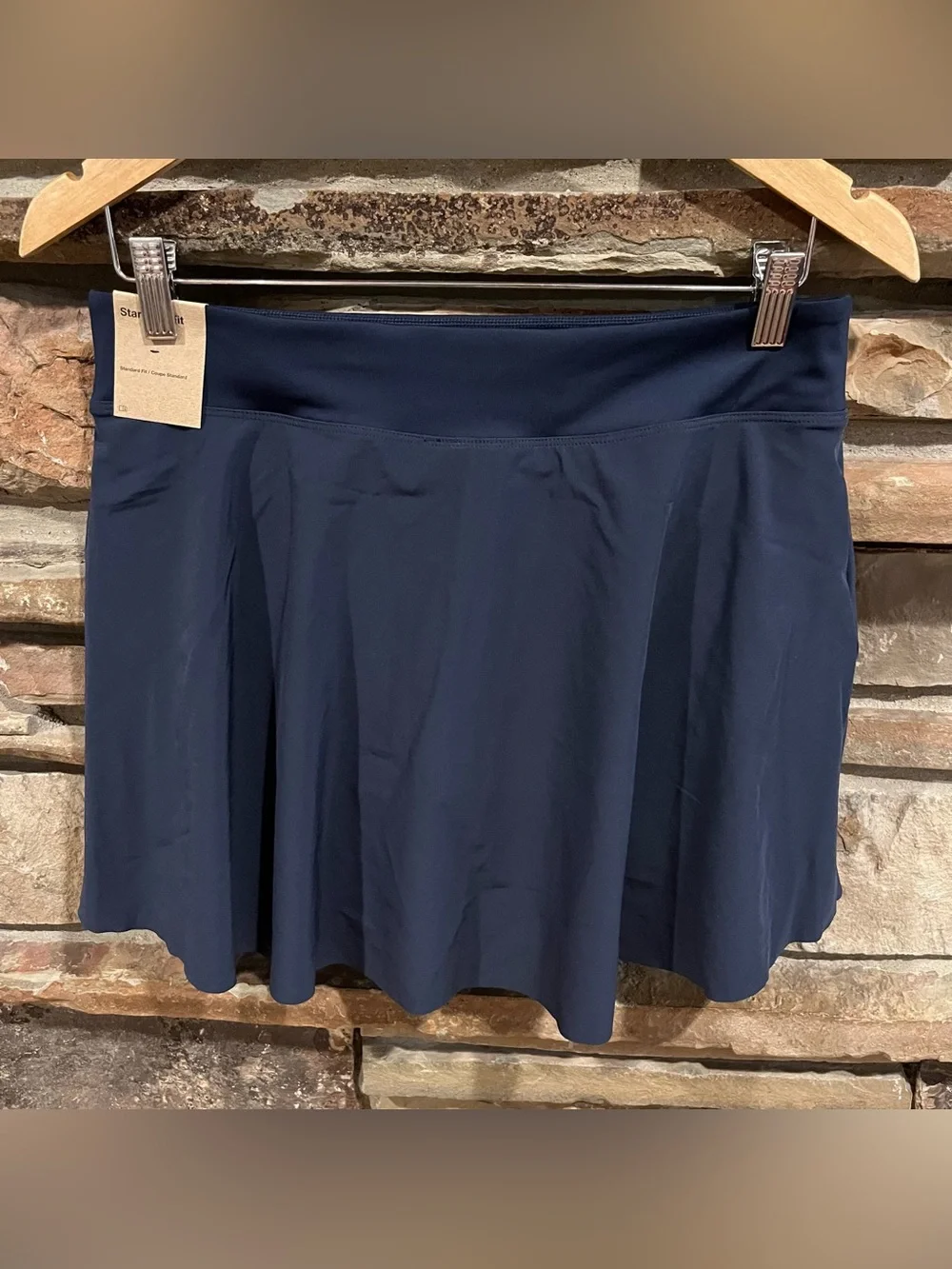 Nike Golf Standard Fit Navy Athletic Skirt with Built-in Shorts